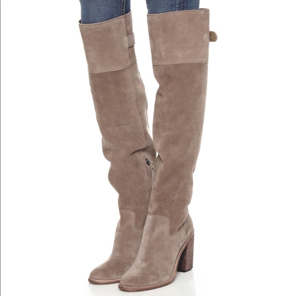 Dolce Vita Shoes - Dolce Vita Over the Knee Okana Suede Boots Sz 6
